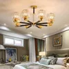 Nordique Led lustres plafond lampe en cristal pour salon cuisine salle à manger enfants chambre luxe éclairage intérieur lustre salon