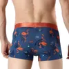 Flamingo Muster Baumwolle Frauen Männliche Unterwäsche Paare Unterhosen Mode Atmungsaktive Weiche Herren Cueca Calzoncillos Nahtlose Höschen LJ201110