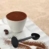 2 in 1 Plastic Coffee Powder 10g Measuring Scoop Tamper Espresso Spoon Manual Coffee Beans Mills Press Coffee Grinder Powder Spoon