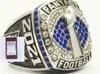 2021 Kişisel koleksiyon Football Nation 2Championship Ring, Koleksiyoncu Vitrini ile birlikte