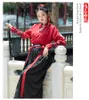 伝統的な和風着物ドレス女性サムライコスチューム刺繍浴衣男性ヴィンテージパーティー羽織衣装 Dancewear216o