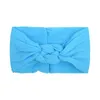 Baby Headbands Baby Hairband Headwrap Bows Knot Nylon Headwraps Super Soft Stretchy Nylons Hair Bands för nyfödd