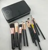 Nueva marca herramientas de maquillaje cepillo 12pcs / set cepillos conjunto cepillo sombra de ojos franqueo gratis entrega rápida