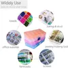 15 Grids Home Storage Box Empty Storage Container Box Case for Jewelry Earring Case Holder Organizer Boxes