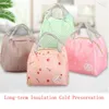 Borse contenitore 1 pz Borsa da pranzo portatile Borsa da viaggio carina termica Fresca isolata Scatola frigo da picnic Borsa da trasporto comoda 8 colori1