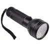 51 Led UV Linterna 395nm Ultravioleta Antorcha Lámpara de luz Detector de luz negra para orina de perro Manchas de mascotas y chinches