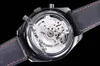 OMF V2 Moonwatch A9300 Automatic Chronograph Mens Watch Dark Side Real Ceramic Case Black Dial Nylon Strap Super Edition 2021 Watches Puretime Y01
