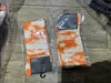 Los más nuevos calcetines con estampado Tie Dye Crew, calcetines largos de algodón estampados de estilo callejero para hombres y mujeres, calcetines altos