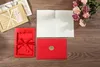 Free Printing Laser Cut Wedding Invitations Wedding Invitation Card With Flowers Ribbon Hollow Personalized Wedding Invitations BW-CX052