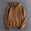 Höstmän sweatshirt Hooded Fashion Basic Fast Färg All-matchad Ungdom Male Coat Fitness Running Sport Cardigan Outfits 211230