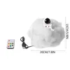 LED kleurrijke wolken astronaut lamp met regenboog effect als kindernacht licht kinderen slaapkamer nachtlamp decor thuis