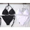 2022 Kadın Bikini Seksi Mayo Push Up Lüks Tasarımcı Mayo Bikini Set Mayo Beachwear Yüzme Suit