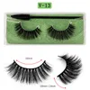 New Arrival Thick Natural False Eyelashes with Lashes Brush Handmade Fake Lashes Eye Makeup Accessories 15 Models Available