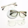 النظارات الشمسية UVLAIK إطار كبير مضاد للضوء الأزرق نظارات النساء مصمم النظارات الرجال المتضخم مربع قصر النظر البصري