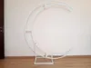 Party Decoration Moon Wedding Arch/ Decoration/ Metal Gold, White Color Bridal Shower