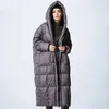 Kjmyyx jaqueta de inverno mulheres novas engrossar longo parka com capuz mulheres casaco de inverno casaco quente casacos casacos de casacos de casacos