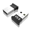 Bluetooth 5.0 USB Adapter Gadgets s￤ndare tr￥dl￶s mottagare Audio Dongle avs￤ndare svart