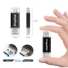 USB C Type C флэш-накопитель 32 ГБ 64 ГБ 128 ГБ 256 ГБ 2 в 1 OTG USB 3.0 Thumb Drive Палка памяти с внешним хранением