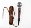 Metall Vocal Moving Coil Dynamic Professional Microphone System 6.5mm Jack 5m Kabel Hi-Fi Delity Uni-Directional Mic för Karaoke