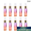 Aihogard 5 SZTUK / Set 10ml Gradient Butelka rozpylacza Multi-Color Małe butelki perfum Mini Ciecz Olej Kosmetyczny Pojemnik do użytku