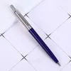 Classic Design Metal Ballpoint Pennor Utsökt Kommersiell Lärare Skriva Pen Portable Office School Student Skrivverktyg Pen BH6071 TQQ