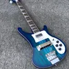 Rick 4003 4-Strings Electric Bass Guitar Deluxe Midnight Blue