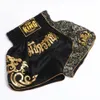 Men039S boxning byxor utskrift mma shorts kickboxing kämpar gripande kort tiger muay thai boxning shorts kläder sanda billiga mm4034044