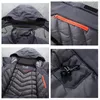 Nieuwe Mode Mannen Donsjack Heren Winter Parka Dikke Warme Hoge Kwaliteit Hoodies Wit Eendendons Jas Heren Merk kleding Outcoat