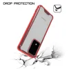 Coque rigide antichoc en acrylique transparent TPU PC pour iPhone 12 Mini 11 Pro Max XR XS 6 7 8 Plus Samsung Note 20 Ultra S20 FE A21S A31 A51 A42 A71