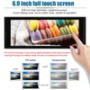 1 Din Car Android Multimedia Player 6.9" Touch Screen Bluetooth Autoradio Stereo Video GPS WiFi Universal 1Din Car Radio
