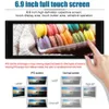 1 Din Auto Lettore Multimediale Android 6.9 "Touch Screen Bluetooth Autoradio Stereo Video GPS WiFi Universale 1Din Autoradio