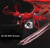 4K 1080P 720P Hd Kameralı Mini Drone Uzun Menzilli Profesyonel Fpv Drones Uçak Dört Eksen Hava Uzaktan Kumandalı Helikopter Ultra Uzun Dayanıklılık İHA Drone Rc Uçaklar