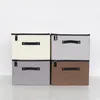 LINEN COMOLL CLOOTHER ARGURISER Underkläder Bras Socks Garderob Organiser Closet Storage Box Zipper Underwear Box Drawer Organizer T200415