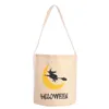 Halloween emmer monogram canvas tas gepersonaliseerde trick or treat tas pompoenemmer mand Geschenk Pouch 6 Designs DW4265