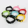 Collari per animali luminosi Ricaricabili Cintura per animali domestici luminosa Collare per cani personalizzato regolabile Nylon Anti-los Puppy Cat Pet Neck strap SEA FFC5136