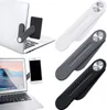 3 Pieces Magnetic Laptop Phone Holder Adjustable Side Mount Clip for Laptop Expansion Stand for Smartphone, Office and Home Enjoying Dual Screen at The Same Time