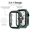 Protective Case for Apple Watch iWatch Series 6 5 4 3 2 1 with Tempered Glass Shockproof Cover