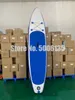 2020 305 * 76 * 15 cm şişme surfboard pompa ile popüler step su spor kürek kurulu şişme sup sörf tahtası