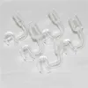 Female Male 10 14 18 mm Quartz Nail 4mm Thick Male Female 100% Quartz Banger Domeless Glass Bong Nail Silicone Dab Rigs