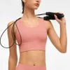 Tanques femininos Camis Sports Roufete feminino Tanques femininos Camis Linda costas Naked Speed ​​Dry Gathering Running Yoga Roupas Fitness Chete de sutiã à prova de choque