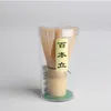 Bambu tevisp Naturlig Matcha vispar Verktyg Professionell omrörningsborste Te Ceremoni Verktygsborstar 8 Style
