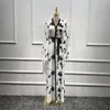 Chiffon Dubai Abaya Quimono Islã Muçulmano Hijab Vestido Abayas Para Mulheres Kaftan Caftan Marocain Roupa Islâmica Turca Robe Coat1277Y