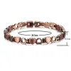 Copper Bracelets Magnetic Fashion Couple Woman Love Heart Bracelets Popular Healthy Jewelry for Women Hot Sale Drop-Ship