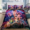 Hot Horror Movie Stranger-Things Set biancheria da letto 3D Set copripiumino stampato Twin Full Queen King Size Dropshipping 201211