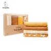 Kangobaby 4 Pz/Pacco 2 Strati 100% Cotone Super Morbido E Traspirante Baby Swaddle Sfondo Coperta Per Born Pography 220225