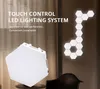 1 pcs Quantum lamp LED Lamp Modular Touch Sensitive Lighting Hexagonal Night Light Lamps Wall Lamp Hexagonal wall light9411367