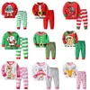 2019 Weihnachten Pyjamas für Mädchen Nachtwäsche Kinder Pyjamas Kinder Pyjama für Jungen Warme Pyjamas Kid Noel Mädchen Kind Weihnachten Pjs LJ201216