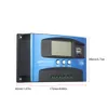 100a MPPT Solar Charge Controller Dual USB LCD Wyświetlacz Auto Solar Cell Panel Regulator ładowarki