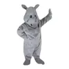Rhino Mascot Costumes Halloween Fancy Party Dress Cartoon Character Carnival Xmas Easter Advertising Birthday Party Costume Outfit