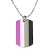 Rainbow Necklace LGBT Badge Pride Lapel Pin
